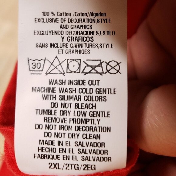 NFL Team Apparel Kansas City Chiefs New Red Long Sleeve Shirt Large - Picture 6 of 6